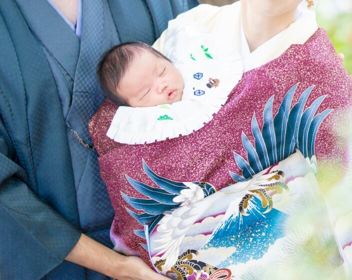 お宮参りの出張撮影